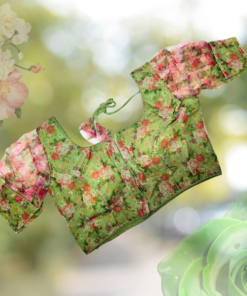 Green Festive Designer Blouse