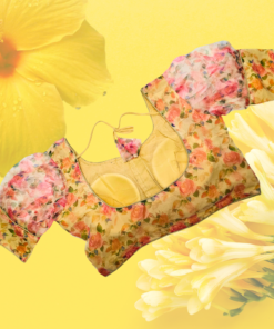 Alternative view of Yellow Festive Designer Blouse