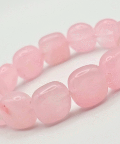 Alternative view of Natural Stones Bracelet - PINK