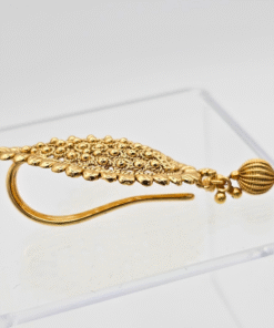 Alternative view of Antique Plain Gold Hair Brooch