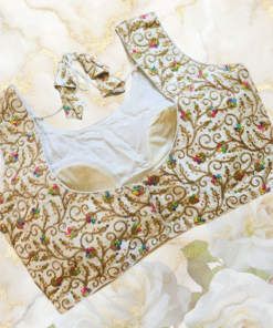 Alternative view of Pure Cotton Designer Sleeveless Blouse