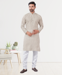 Rayon Cotton Men’s Kurta Pajama