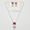 Rani CZ Delicate Pendant Set