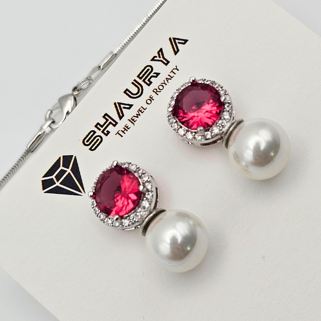 Rani CZ Delicate Pendant Set