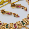 Gold-Finished Rajwadi Necklace Set