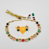 Gold Plated Kundan Choker Necklace Set