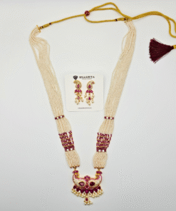 Rajputana Peacock Rani Necklace Set