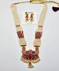 Rajputana Peacock Rani Necklace Set