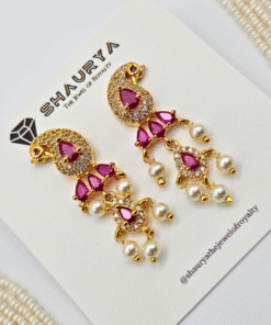 Rajputana Peacock Rani Necklace Set