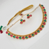 Gold Plated Kundan Necklace Set