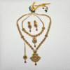 Traditional Gold Plated Kundan Necklace Set