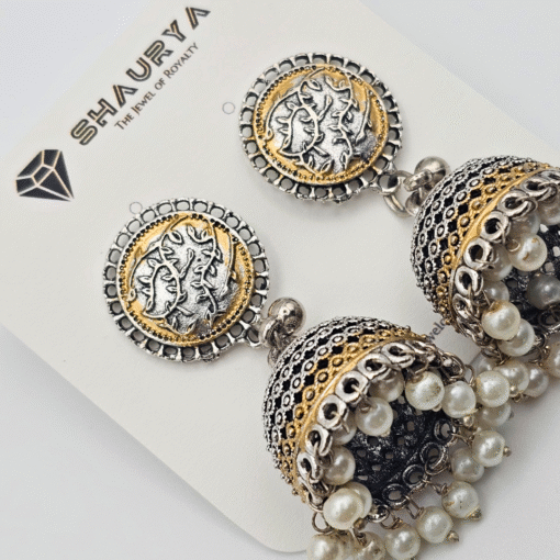 vintage ethnic jhumka earrings