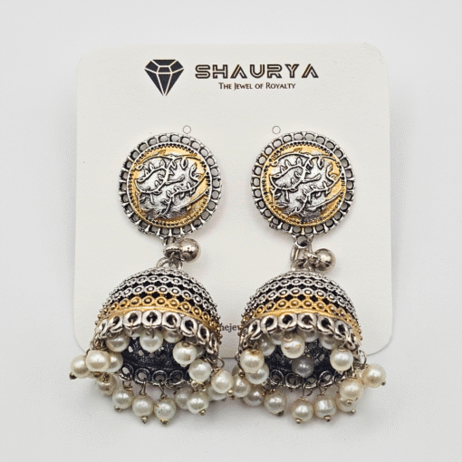 vintage ethnic jhumka earrings