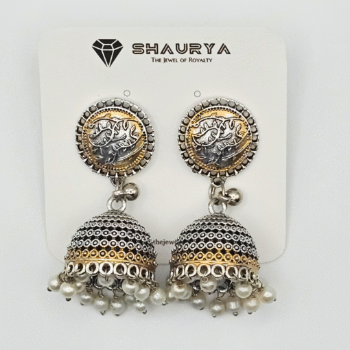 vintage ethnic jhumka earrings
