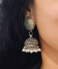 vintage ethnic jhumka earrings