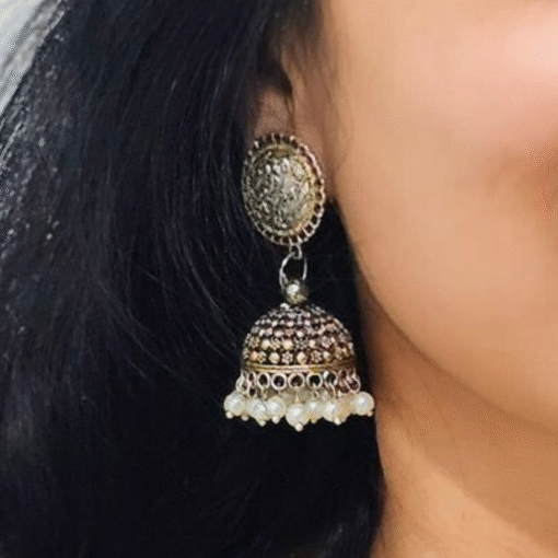 vintage ethnic jhumka earrings