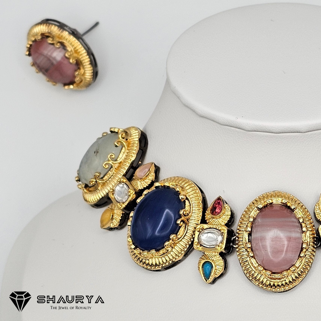 Sabyasachi inspired Victorian choker set