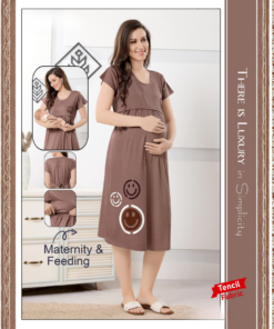 maternity and feeding night dress
