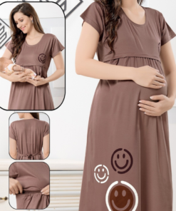 maternity and feeding night dress