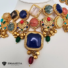 Sabyasachi inspired multicolor choker set