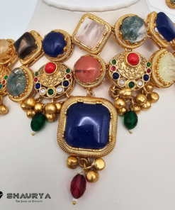 Sabyasachi inspired multicolor choker set