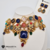 Sabyasachi inspired multicolor choker set