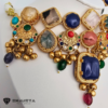 Sabyasachi inspired multicolor choker set