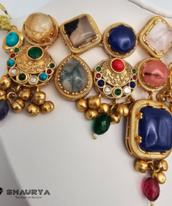 Sabyasachi inspired multicolor choker set