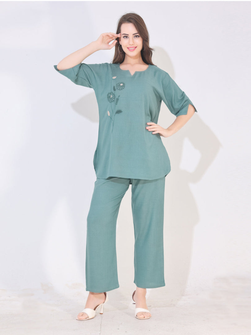 premium linen co-ord set