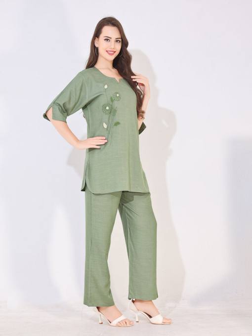 premium linen co-ord set