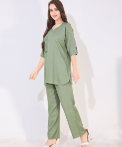 premium linen co-ord set