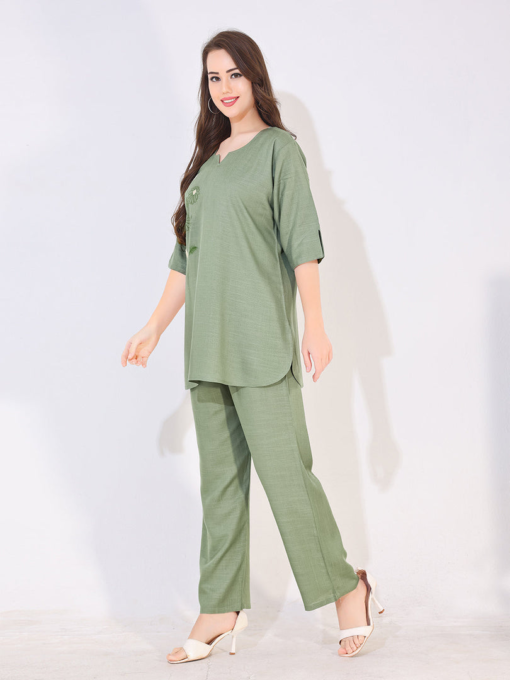 premium linen co-ord set