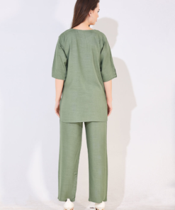 premium linen co-ord set