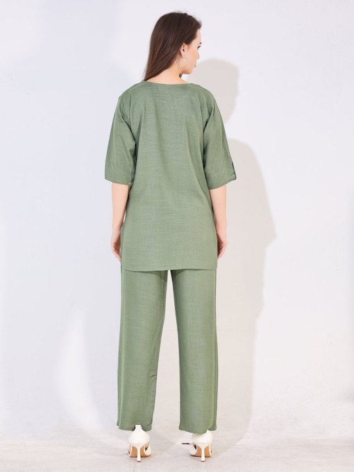 premium linen co-ord set