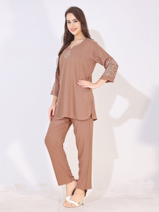 premium linen co-ord set