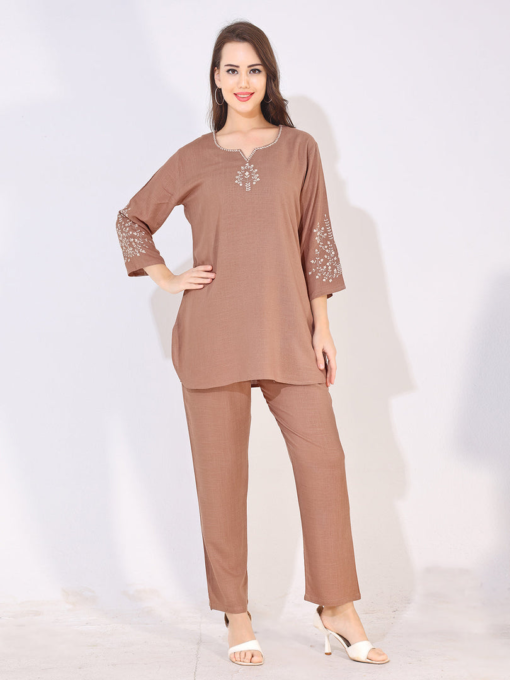 premium linen co-ord set