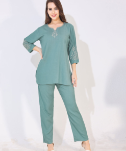 premium linen co-ord set