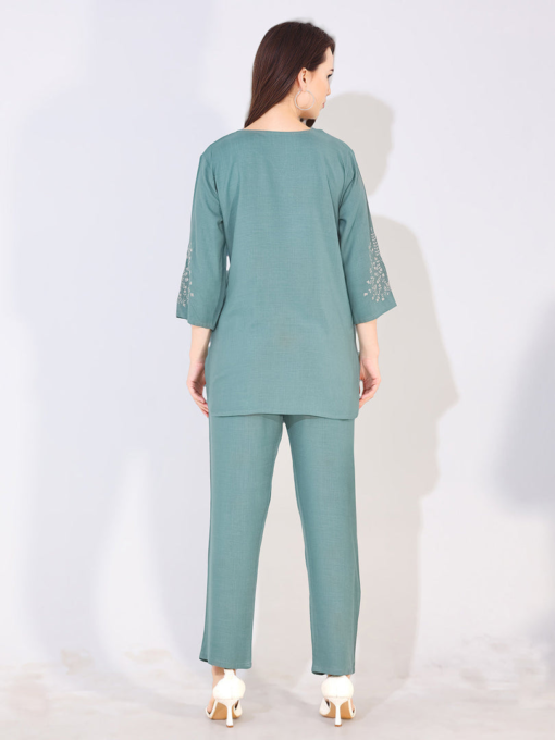 premium linen co-ord set
