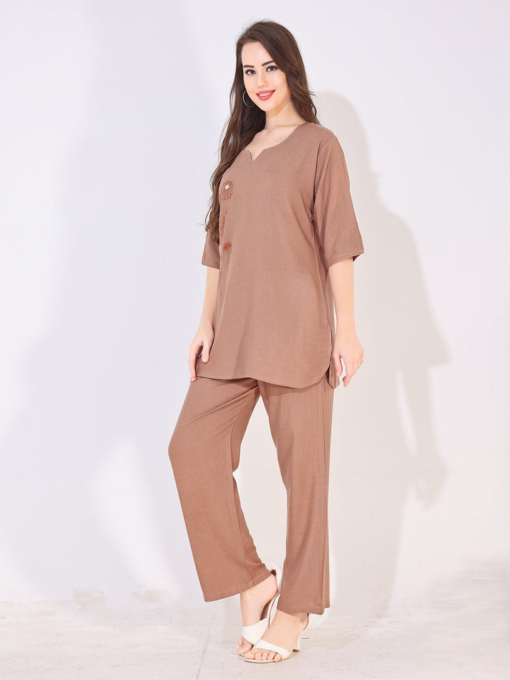 premium linen co-ord set