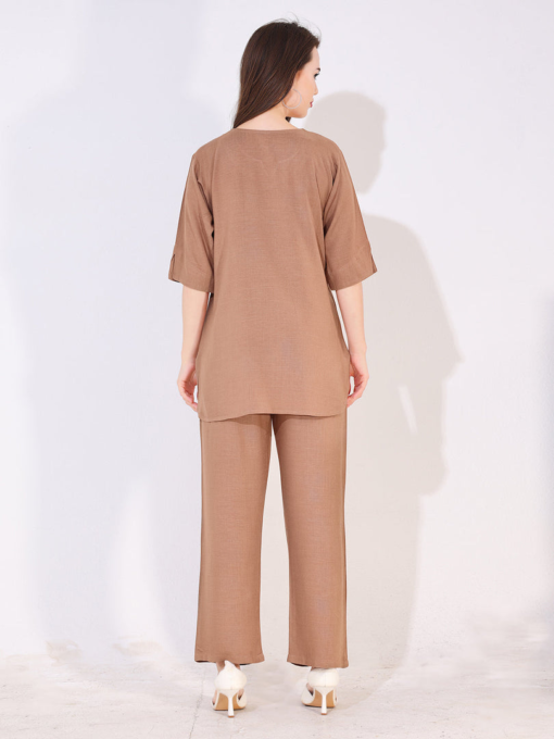 premium linen co-ord set