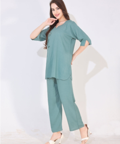 premium linen co-ord set