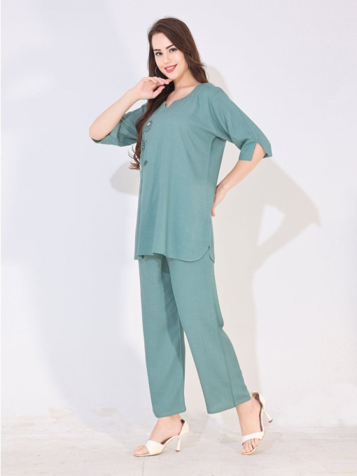 premium linen co-ord set