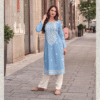 rayon viscose Lakhnawi kurti set
