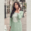 rayon viscose Lakhnawi kurti set