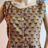 Olive green sleeveless midi dress